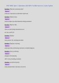 NUR 3066&colon; Quiz 1 &vert; Questions with 100&percnt; Verified Answers &vert; Latest Update&NewLine;