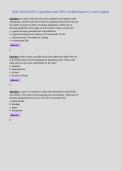 NUR 3110 EXAM 2 &vert; Questions with 100&percnt; Verified Answers &vert; Latest Update&NewLine;