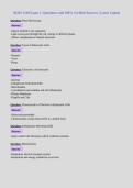 NURS 3110 Exam 1 &vert; Questions with 100&percnt; Verified Answers &vert; Latest Update&NewLine;