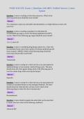 NURS 3110 ATI&colon; Exam 1 &vert; Questions with 100&percnt; Verified Answers &vert; Latest&NewLine;Update