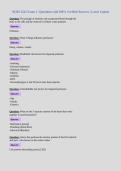 NURS 2245 Exam 1 &vert; Questions with 100&percnt; Verified Answers &vert; Latest Update&NewLine;