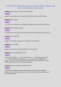 NURS 2245 SECOND TEST &vert; Macomb Community College &vert; Questions with&NewLine;100&percnt; Verified Answers &vert; Latest Update