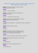 NURS 2245 - Dysrhythmias &vert; Macomb Community College &vert; Questions with 100&percnt; Verified Answers &vert; Latest Update&NewLine;