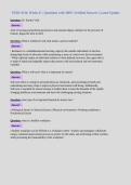 NURS 4516&period; Weeks 8- &vert; Questions with 100&percnt; Verified Answers &vert; Latest Update&NewLine;