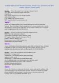 NURS4516 Final Exam Practice Questions &lpar;Weeks 8-12&rpar; &vert; Questions with 100&percnt; Verified Answers &vert; Latest Update&NewLine;