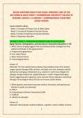 NR 601 MIDTERM EXAM STUDY GUIDE &vert;PRIMARY CARE OF THE &NewLine;MATURING & AGED FAMILY &vert;CHAMBERLAIN UNIVERSITY COLLEGE OF &NewLine;NURSING &vert;WEEKS 1&ndash;4 CONTENT &vert; COMPREHENSIVE EXAM PREP &NewLine;LATEST UPDATE 