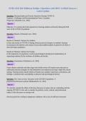 NURS 4516 DoS Midterm Outline &vert; Questions with 100&percnt; Verified Answers &vert; Latest Update