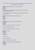 PCT Final Review &vert; University of Alberta Dental Hygiene &vert; Questions with 100&percnt; Verified Answers &vert; Latest Update