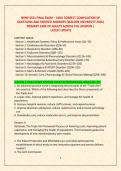 NRNP 6531 FINAL EXAM &ndash; 100&percnt; CORRECT COMPILATION OF QUESTIONS AND VERIFIED ANSWERS &lpar;WALDEN UNIVERSITY 2026&rpar; &NewLine;PRIMARY CARE OF ADULTS ACROSS THE LIFESPAN &vert;  LATEST UPDATE 