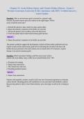 Chapter 51&colon; Acute Kidney Injury and Chronic Kidney Disease - Exam 3 &vert;&NewLine;Western Governors University D 444 &vert; Questions with 100&percnt; Verified Answers &vert; Latest Update