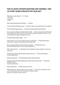 NUR 152 EXAM 2 REVIEW QUESTIONS AND ANSWERS &vert; NUR 152 STUDY GUIDE & PRACTICE TEST 2026&sol;2027