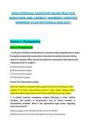 Package deal for ABSA&comma; 2026&sol;2027&comma; Study Guide Exam Review Questions and Correct Answers