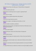 2027 Wellcare ACT Mastery Exam - TeleAgent &vert; Questions with 100&percnt;&NewLine;Verified Answers &vert; Latest Update