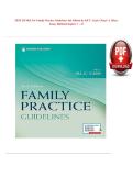 TEST BANKS FOR FAMILY PRACTICE GUIDELINES 6TH EDITION BY JILL C&period; CASH&semi; CHERYL A&period; GLASS&semi; &lrm;JENNY MULLEN&vert;&vert;CHAPTER 1-23&vert;&vert;ISBN-10&comma;0826173543&vert;&vert;ISBN-13&comma;978-0826173546