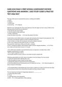 NURS 6202 EXAM 3 PREP MODULE ASSESSMENTS REVIEW QUESTIONS AND ANSWERS &vert; 6202 STUDY GUIDE & PRACTICE TEST 2026&sol;2027