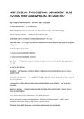 NURS 752 EXAM 3 FINAL QUESTIONS AND ANSWERS &vert; NURS 752 FINAL STUDY GUIDE & PRACTICE TEST 2026&sol;2027