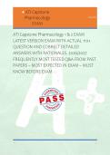 Basic And Clinical Pharmacology 14th Edition Katzung Trevor Test Bank Questions And Correct Answers Available A&plus; Guranteed &vert; COMPLETE TEST BANK ALL CHAPTERS &vert; QUESTIONS&comma; ANSWERS & RATIONALES