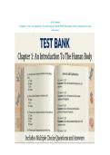Test Bank - Introduction to the Human Body&comma; 11th Edition &lpar;Gerard J&period; Tortora&comma;&comma; 2017&rpar; Chapter 1-24 &vert; All Chapters&vert;Multiple Choice Questions with Answers
