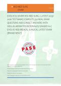 EVOLVE ELSEVIER HESI MED SURG 1 LATEST 2025&sol; 2026 TEST BANK&vert; COMPLETE 350 REAL EXAM QUESTIONS AND CORRECT ANSWERS WITH WELL-ELABORATED RATIONALES&sol; GRADED A&plus;&vert; EVOLVE HESI MEDICAL SURGICAL LATEST EXAM &lpar;BRAND NEW&excl;&excl;&rpar;