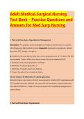 ADULT MEDICAL ASSISTANT EXAM STUDY GUIDE 2026&sol;2027 &vert; COMPLETE PRACTICE QUESTIONS&comma; DETAILED ANSWERS AND COMPREHENSIVE CMA EXAM PREP