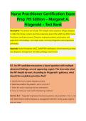 NURSE PRACTITIONER CERTIFICATION EXAM PREP 7TH EDITION STUDY GUIDE 2026&sol;2027 &vert; COMPLETE PRACTICE QUESTIONS&comma; DETAILED ANSWERS AND COMPREHENSIVE NP EXAM REVIEW