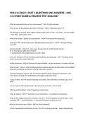 NHS 111 EXAM 1 PART 1 QUESTIONS AND ANSWERS &vert; NHS 111 STUDY GUIDE & PRACTICE TEST 2026&sol;2027
