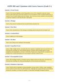 ANPH 1001 unit 3 Questions with Correct Answers &lpar;Grade A&plus;&rpar;