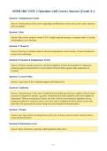 ANPH 1001 UNIT 2 Questions with Correct Answers &lpar;Grade A&plus;&rpar;