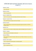 ANPH 1001 Final Exam Review Questions with Correct Answers&NewLine;&lpar;Grade A&plus;&rpar;