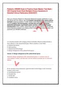 Pediatric ARDMS Exam & Practice Exam Master Test Bank &vert; Original Exam-Style Multiple-Choice Questions & Detailed Clinical Rationales &lbrack;2026&sol;2027&rsqb;
