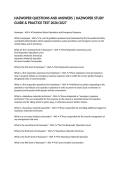 HAZWOPER QUESTIONS AND ANSWERS &vert; HAZWOPER STUDY GUIDE & PRACTICE TEST 2026&sol;2027