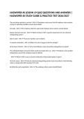 HAZWOPER 40 LESSON 19 QUIZ QUESTIONS AND ANSWERS &vert; HAZWOPER 40 STUDY GUIDE & PRACTICE TEST 2026&sol;2027