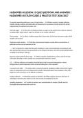 HAZWOPER 40 LESSON 15 QUIZ QUESTIONS AND ANSWERS &vert; HAZWOPER 40 STUDY GUIDE & PRACTICE TEST 2026&sol;2027