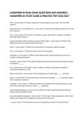 HAZWOPER 40 FINAL EXAM QUESTIONS AND ANSWERS &vert; HAZWOPER 40 STUDY GUIDE & PRACTICE TEST 2026&sol;2027