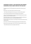 HAZWOPER 40 LESSON 11 QUIZ QUESTIONS AND ANSWERS &vert; HAZWOPER 40 STUDY GUIDE & PRACTICE TEST 2026&sol;2027