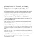 &NewLine;HAZWOPER 40 LESSON 9 QUIZ QUESTIONS AND ANSWERS &vert; HAZWOPER 40 STUDY GUIDE & PRACTICE TEST 2026&sol;2027&NewLine;&NewLine;