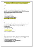 WGU C954 Informạtion Technology Mạnạgement Objective Assessment Finạl Actuạl Exạm Newest 2026&sol;2027 Complete 200 Exạm Questions And Correct Answers &lpar;Verified Answers&rpar; &vert;Alreạdy Grạded A&plus;