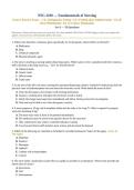NSG3100 EXAM 3 