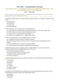 NSG3100 EXAM 3 