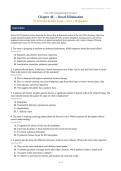 NSG3100 EXAM 3  -ELIMINATION QUESTIONS