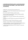 HAZWOPER 8HR REFRESHER LESSON 4 HAZARD RECOGNITION QUIZ QUESTIONS AND ANSWERS &vert; STUDY GUIDE & PRACTICE TEST 2026&sol;2027