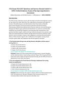 FCLE Exam 2026&sol;2027 &ndash; Florida Civic Literacy Exam &vert; 100 Practice Questions with Verified Answers