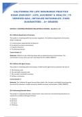 CALIFORNIA PSI LIFE INSURANCE PRACTICE EXAM 2026&sol;2027 &vert; LIFE&comma; ACCIDENT & HEALTH &vert; 75 VERIFIED Q&A &vert; DETAILED RATIONALES &vert; PASS GUARANTEED &ndash; A&plus; GRADED