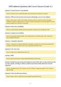 APES midterm Questions with Correct Answers &lpar;Grade A&plus;&rpar;