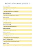 Premium Package-&semi;&semi;APES Exams with CORRECT Answers 