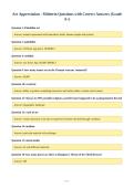 Art Appreciation - Midterm Questions with Correct Answers &lpar;Grade&NewLine;A&plus;&rpar;