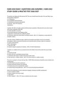 NURS 6202 EXAM 1 QUESTIONS AND ANSWERS &vert; NURS 6202 STUDY GUIDE & PRACTICE TEST 2026&sol;2027