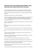 NURS 6202 FINAL EXAM QUESTIONS AND ANSWERS &vert; NURS 6202 FINAL STUDY GUIDE & PRACTICE TEST 2026&sol;2027