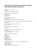 NURS 6202 EXAM 2 QUESTIONS AND ANSWERS &vert; NURS 6202 STUDY GUIDE & PRACTICE TEST 2026&sol;2027