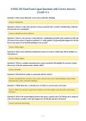 ATMO 201 Final Exam Logan Questions with Correct Answers&NewLine;&lpar;Grade A&plus;&rpar;